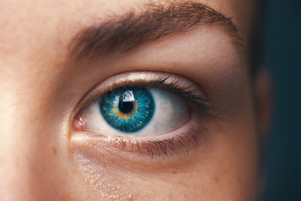 Blue eye close up woman Audience Group Evidence Based Advertising